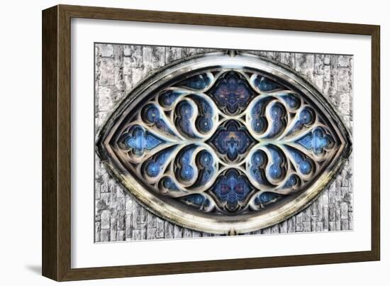 Gothic Window Eye, 2014-Ant Smith-Framed Giclee Print