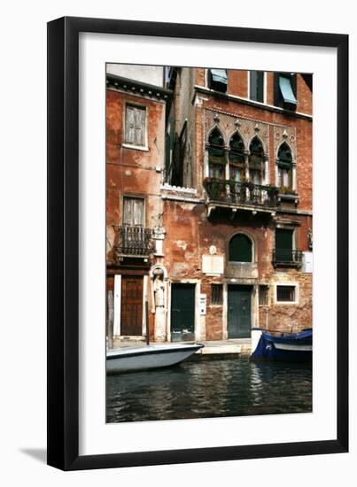 Gothic Windows, Venice-Igor Maloratsky-Framed Art Print