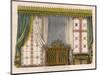 Gothick Drapes-null-Mounted Art Print