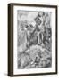 Goths in Vicious Attack Scene-null-Framed Giclee Print