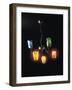 Gotodario with Five Lights, Chandelier Composed of Goths-null-Framed Giclee Print