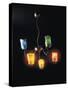 Gotodario with Five Lights, Chandelier Composed of Goths-null-Stretched Canvas