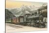 Gotthard Express Through the Alps-null-Stretched Canvas