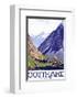 Gotthard, Schweiz-Emil Cardinaux-Framed Art Print