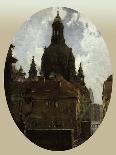 View of Dresden-Gotthardt Johann Kuehl-Giclee Print