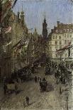 View of Dresden-Gotthardt Johann Kuehl-Giclee Print