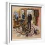 Gottlieb Daimler and His Friend Wilhelm Maybach-null-Framed Giclee Print