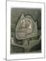 Gotze im Fieberland-Paul Klee-Mounted Giclee Print