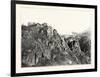 Gou Rdon an Old French Chateau Near Grasse it Is Situated on the Edge of a Plateau About 3000 Feet-null-Framed Giclee Print
