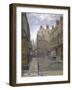 Gough Square, London, 1881-John Crowther-Framed Giclee Print