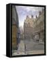Gough Square, London, 1881-John Crowther-Framed Stretched Canvas