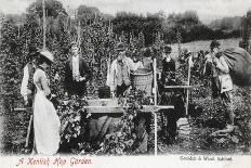 A Kentish Hop Garden, 1905-Goulden and Wind-Giclee Print