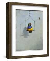 Gouldian Finch-Michael Jackson-Framed Giclee Print