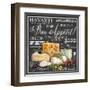 Gourmet Cheese Collection-Chad Barrett-Framed Art Print