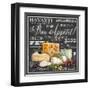 Gourmet Cheese Collection-Chad Barrett-Framed Art Print