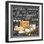 Gourmet Cheese Collection-Chad Barrett-Framed Art Print