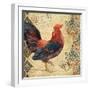 Gourmet Rooster I-Paul Brent-Framed Art Print