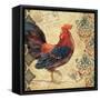 Gourmet Rooster I-Paul Brent-Framed Stretched Canvas