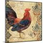 Gourmet Rooster I-Paul Brent-Mounted Art Print