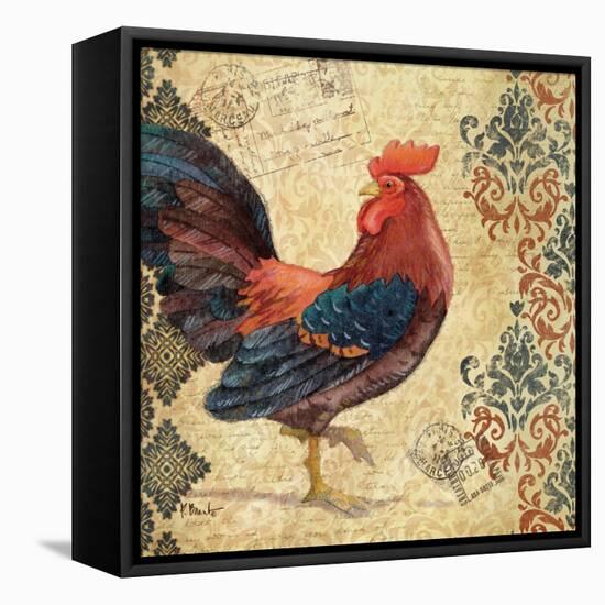 Gourmet Rooster I-Paul Brent-Framed Stretched Canvas