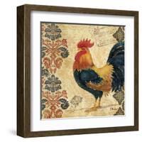 Gourmet Rooster II-Paul Brent-Framed Art Print