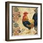 Gourmet Rooster II-Paul Brent-Framed Art Print