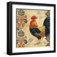 Gourmet Rooster II-Paul Brent-Framed Art Print