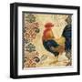 Gourmet Rooster II-Paul Brent-Framed Art Print