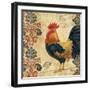 Gourmet Rooster II-Paul Brent-Framed Art Print