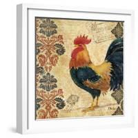 Gourmet Rooster II-Paul Brent-Framed Art Print