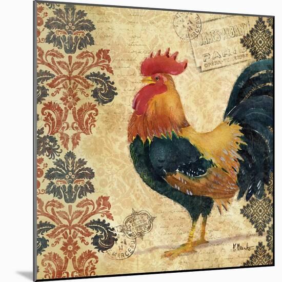 Gourmet Rooster II-Paul Brent-Mounted Art Print