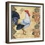 Gourmet Rooster III-Paul Brent-Framed Art Print