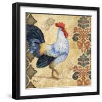 Gourmet Rooster III-Paul Brent-Framed Art Print