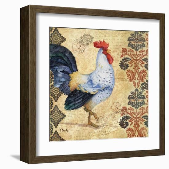 Gourmet Rooster III-Paul Brent-Framed Art Print