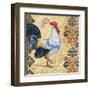 Gourmet Rooster III-Paul Brent-Framed Art Print