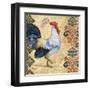 Gourmet Rooster III-Paul Brent-Framed Art Print