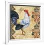 Gourmet Rooster III-Paul Brent-Framed Art Print