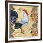 Gourmet Rooster III-Paul Brent-Framed Art Print