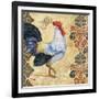 Gourmet Rooster III-Paul Brent-Framed Art Print