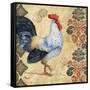 Gourmet Rooster III-Paul Brent-Framed Stretched Canvas