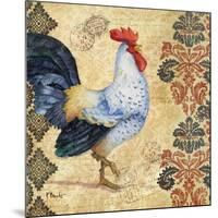 Gourmet Rooster III-Paul Brent-Mounted Art Print