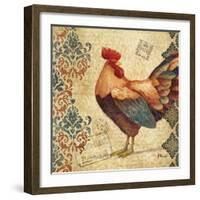 Gourmet Rooster IV-Paul Brent-Framed Art Print