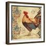 Gourmet Rooster IV-Paul Brent-Framed Art Print