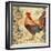 Gourmet Rooster IV-Paul Brent-Framed Art Print