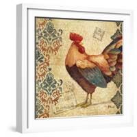 Gourmet Rooster IV-Paul Brent-Framed Art Print