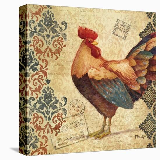 Gourmet Rooster IV-Paul Brent-Stretched Canvas