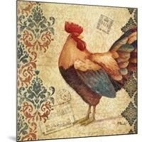 Gourmet Rooster IV-Paul Brent-Mounted Art Print