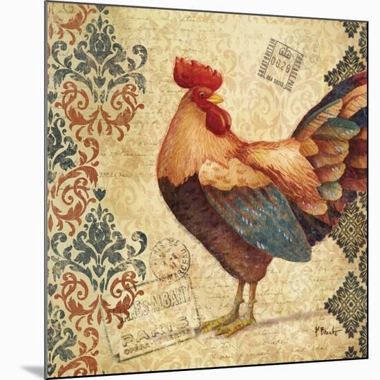 Gourmet Rooster IV-Paul Brent-Mounted Art Print