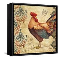 Gourmet Rooster IV-Paul Brent-Framed Stretched Canvas