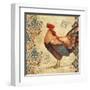 Gourmet Rooster IV-Paul Brent-Framed Art Print